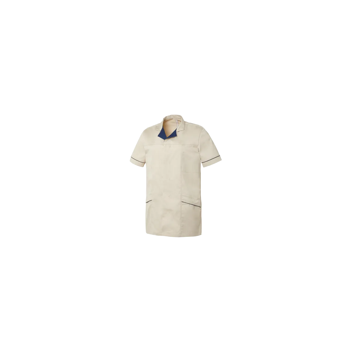 TUNIQUE HOMME ALEXIS beige Navy