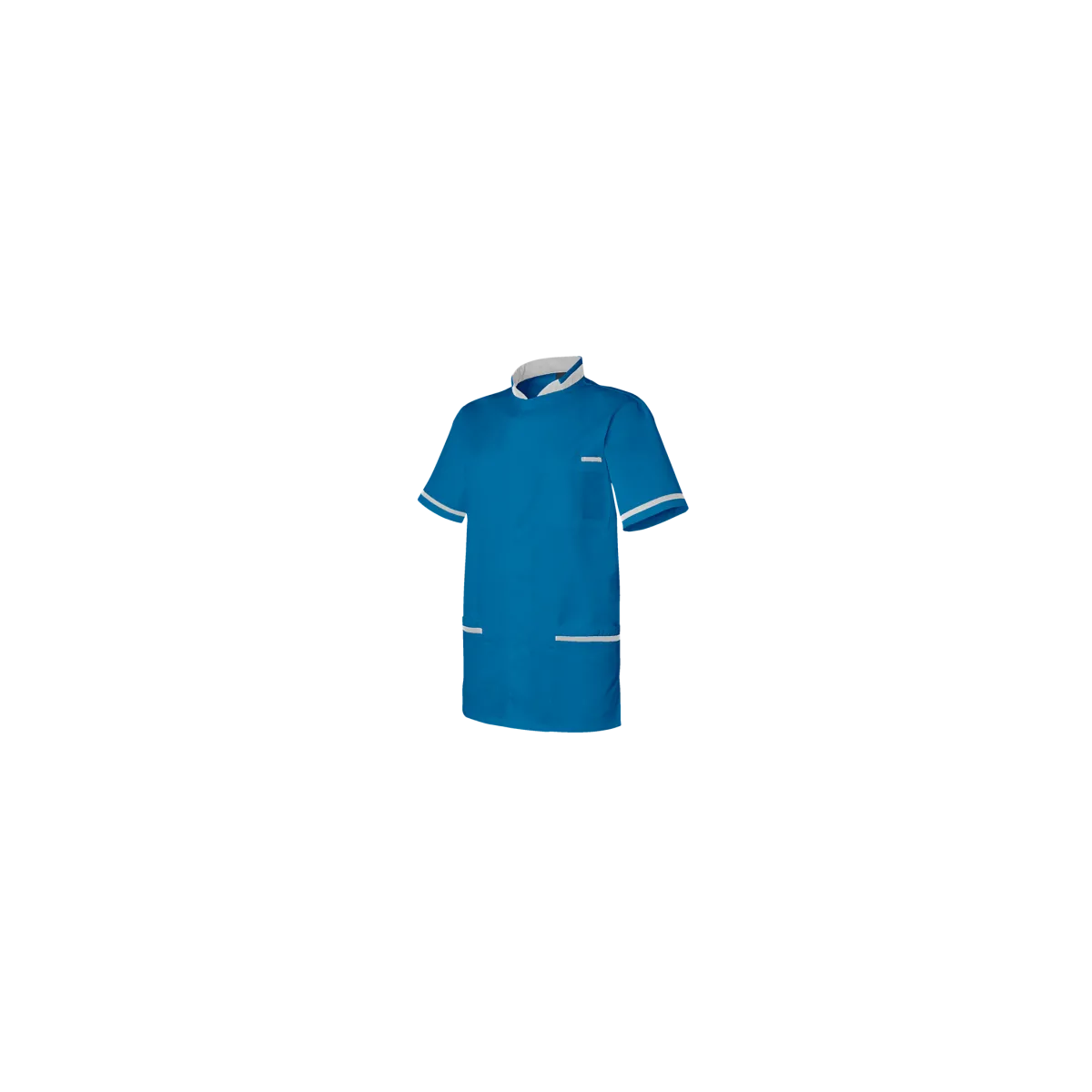 TUNIQUE HOMME ANGE bleu hôpital blanc