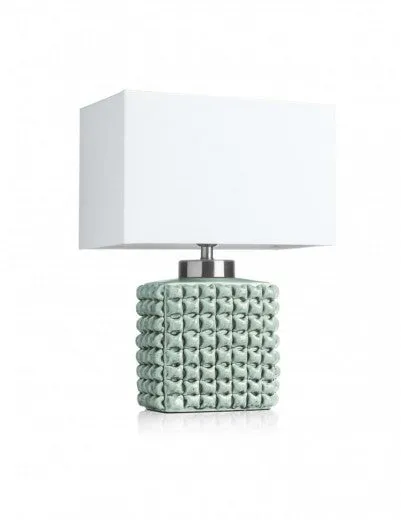 Lampe Lithops Blanc / Vert Menthe