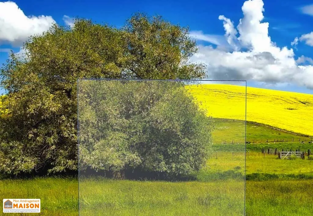 Verre Synthétique Transparent 8mm - 100 x 50 cm