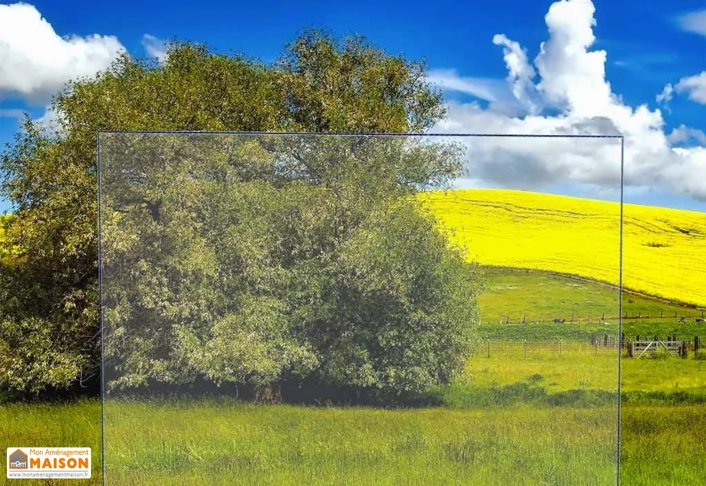 Verre Synthétique Transparent 8mm - 200 x 100 cm