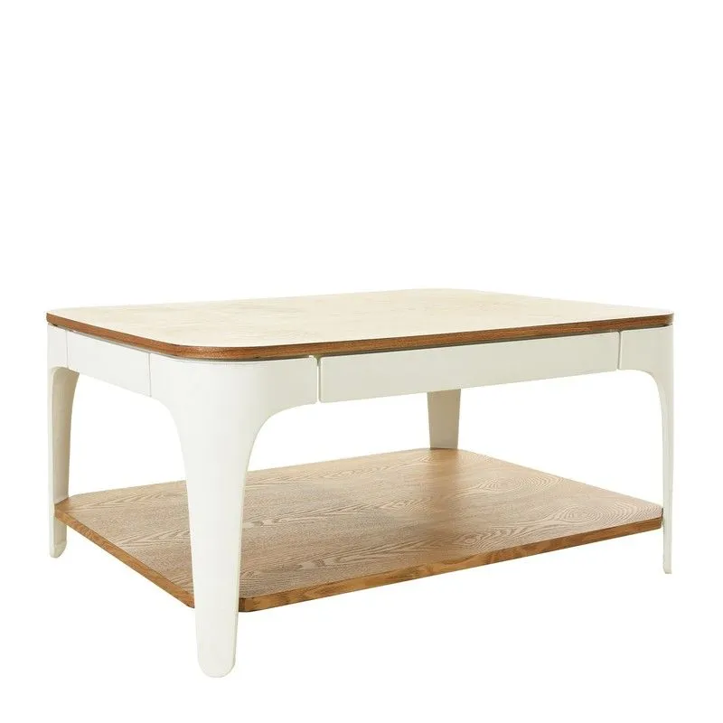 Table basse rectangulaire Pärumm Yera 90x70 cm