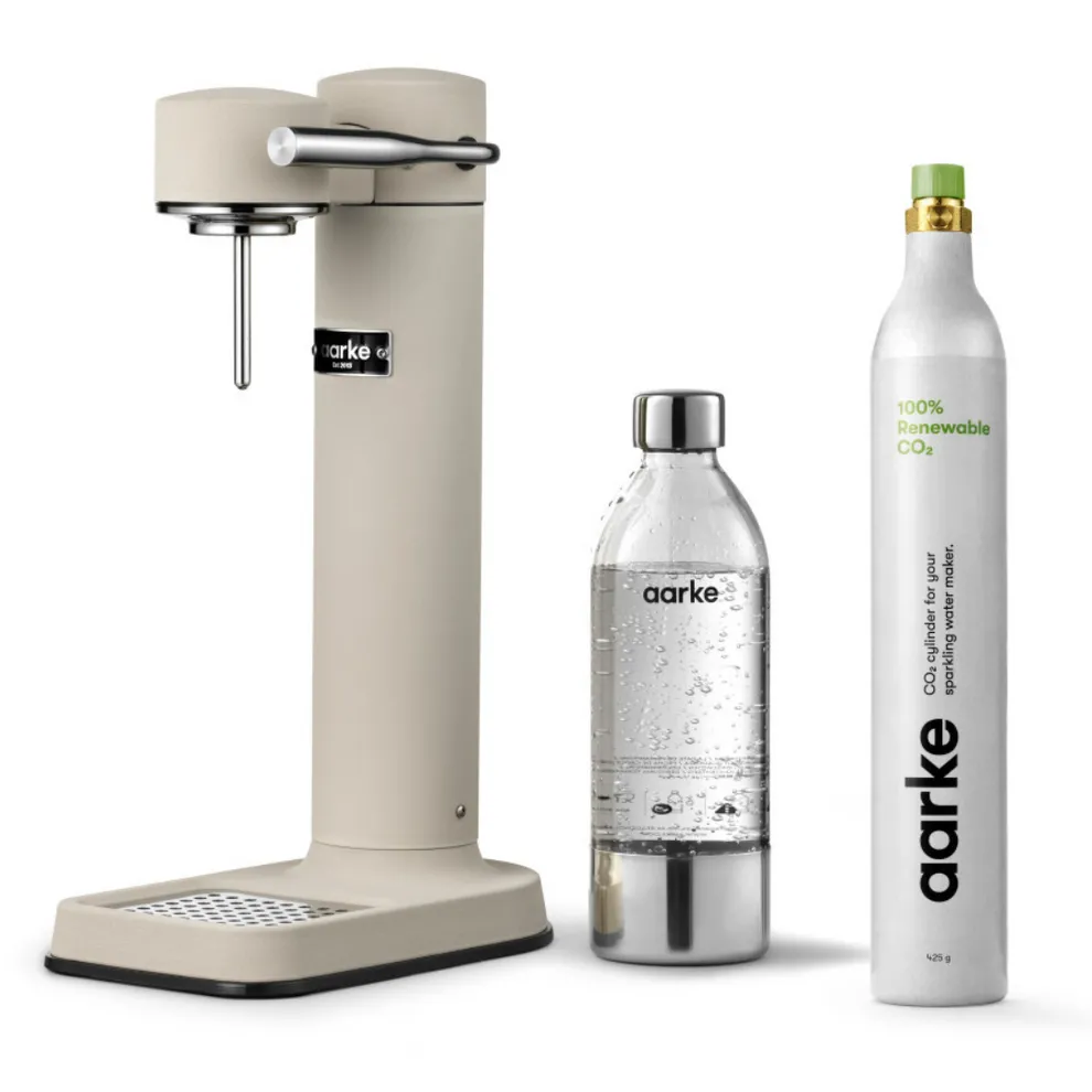 Appareil à gazéifier Crème avec une bouteille en PET recyclable 0,65 litre et une cartouche de gaz CO²