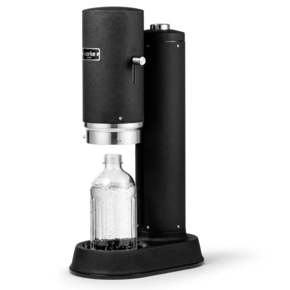 Carbonator Pro Noir Mat avec bouteille en verre 0,8 litre sans cartouche de gaz