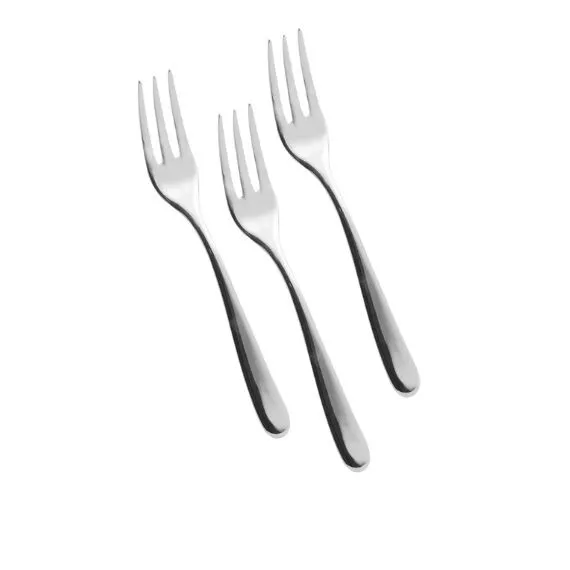 Boite de 12 fourchettes à huîtres en inox