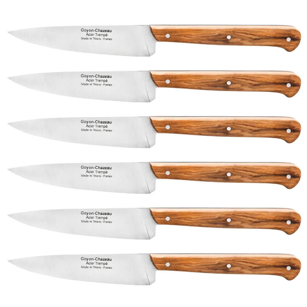Coffret 6 couteaux p'tit Tradi olivier