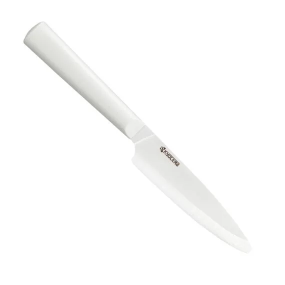 Couteau d'office 11 cm Chowa lame céramique - manche blanc