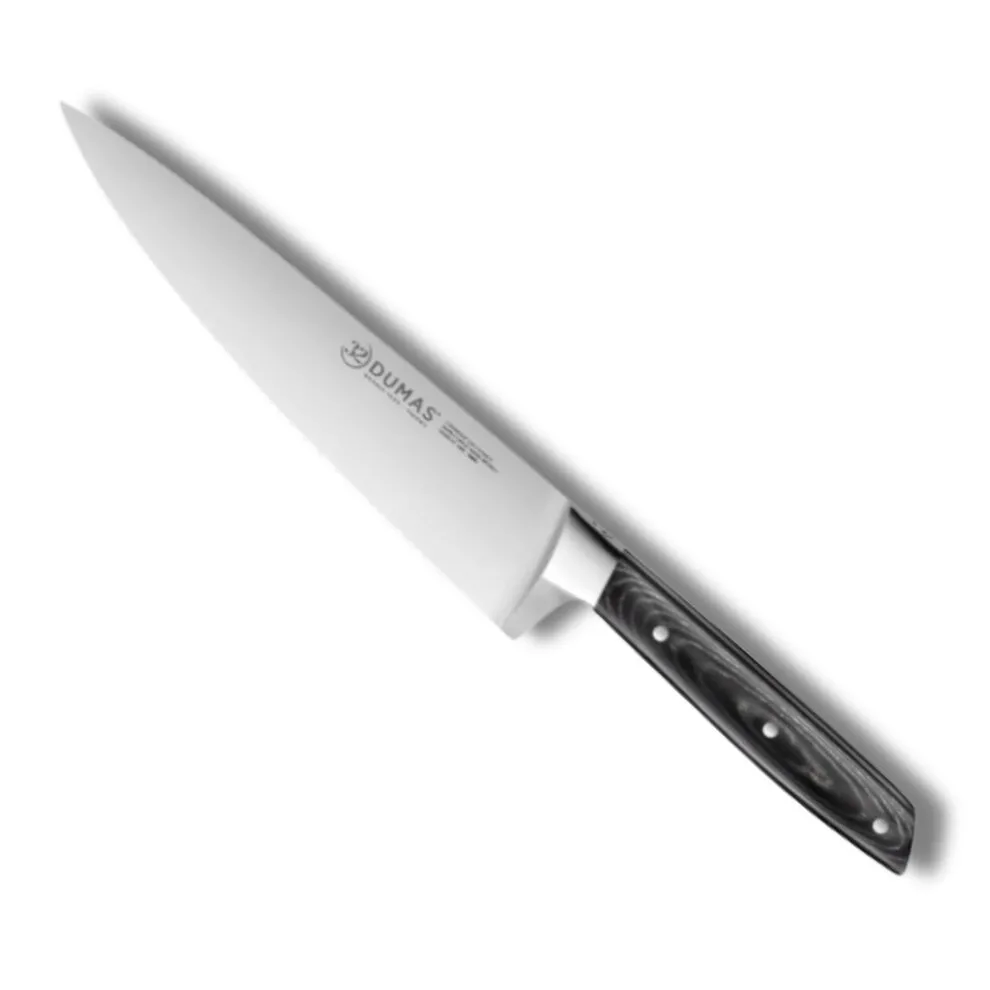 Couteau du Chef 20 cm Signature Micarta noir