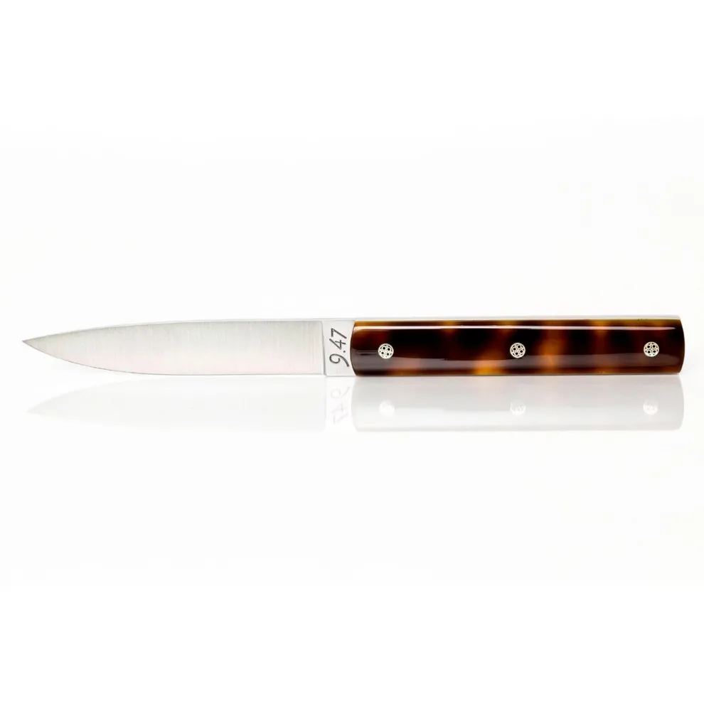 Couteaux de table Perceval 9.47 manche Ecaille de tortue