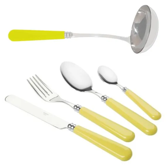 Ménagère de 49 pièces sans écrin Newbridge Jaune Pâle