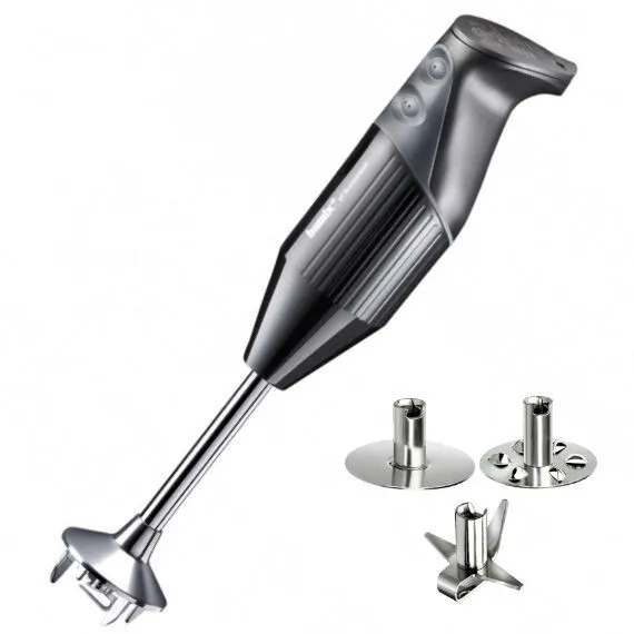 Mixeur plongeant M200 SwissLine Noir avec 3 embouts