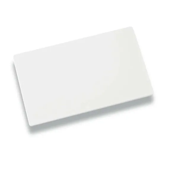 Planche à découper blanche en poyéthylène de 60 x 40 x 2 cm