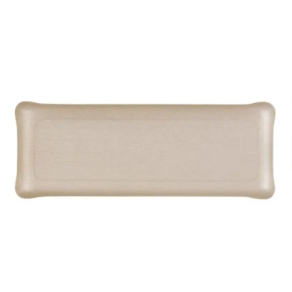 Plateau Acrylique 37 X 13 cm Secret argent